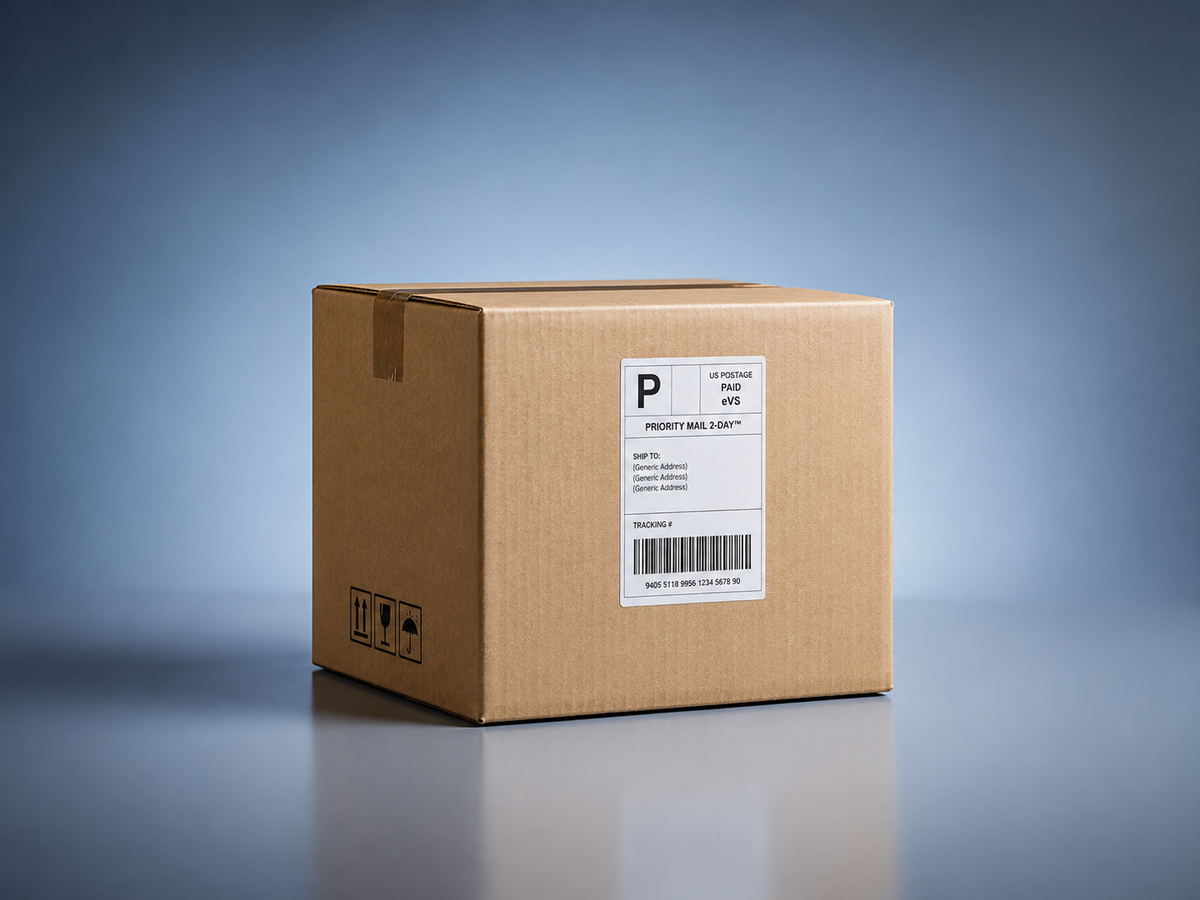 Protected shipping package